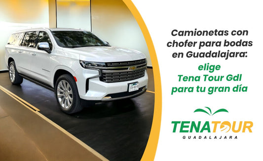 camionetas con chofer para bodas en Guadalajara