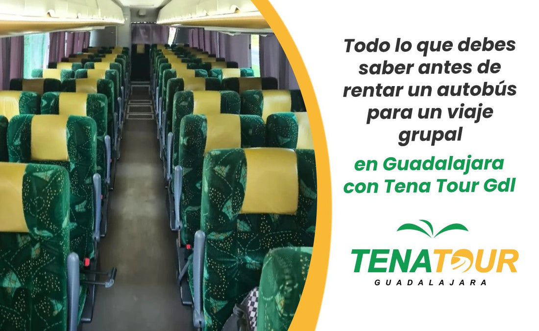 Todo lo que debes saber antes de rentar un autobús para un viaje grupal
