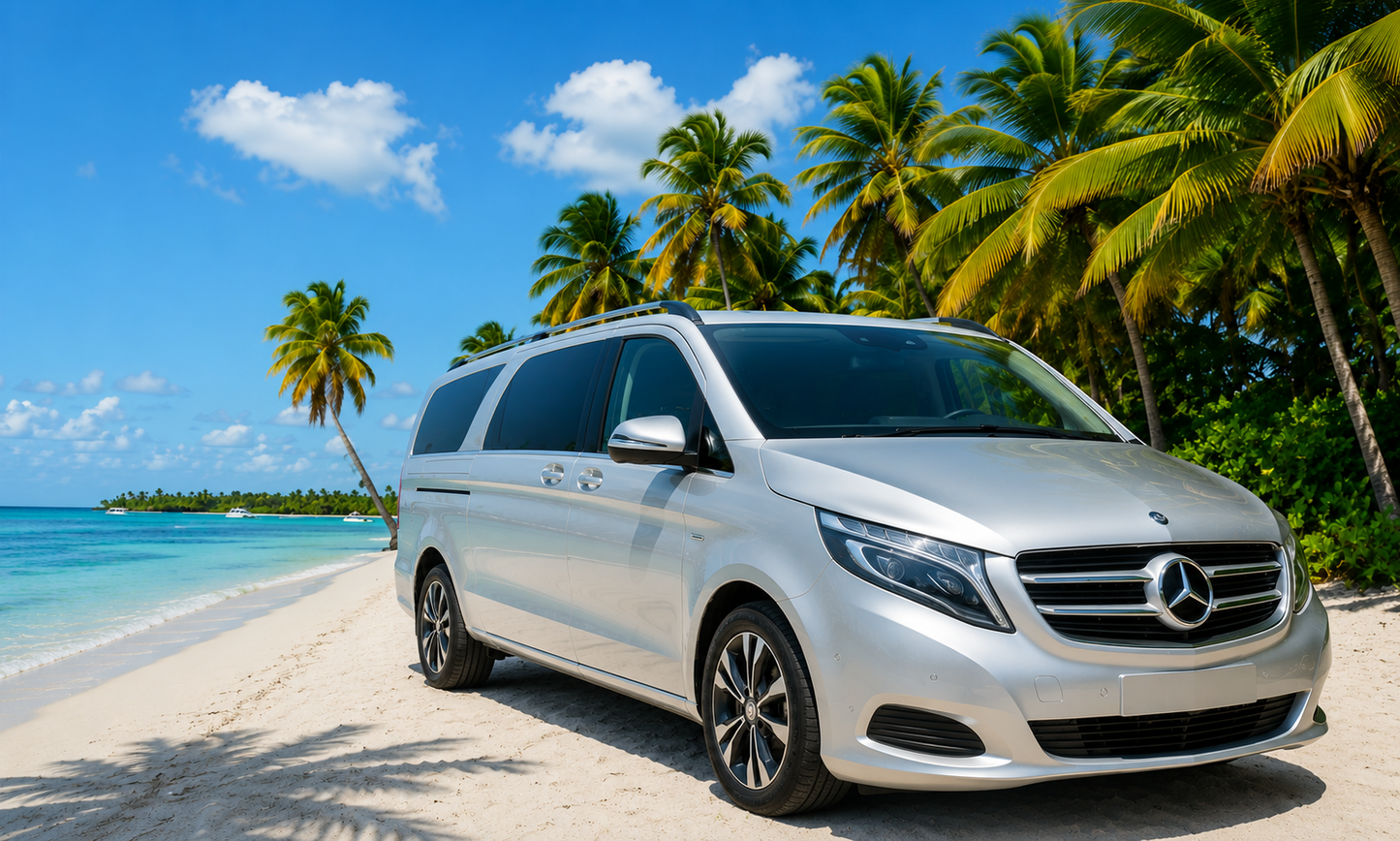 Renta de Camioneta Mercedes Benz  con chofer - para 7 pasajeros (Vito)