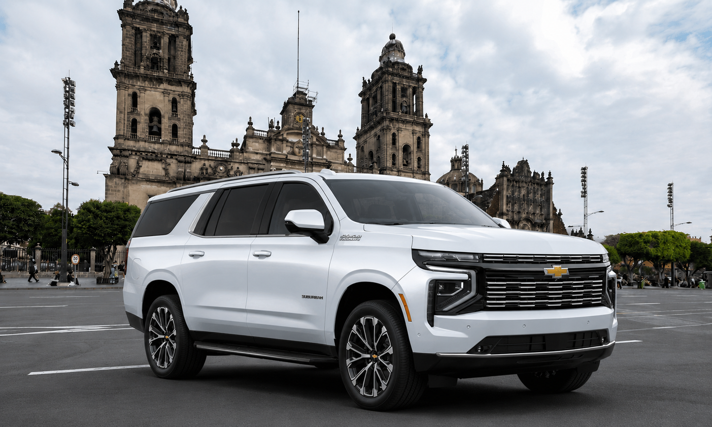 Renta de Camioneta TAHOE para 7 u 8 pasajeros